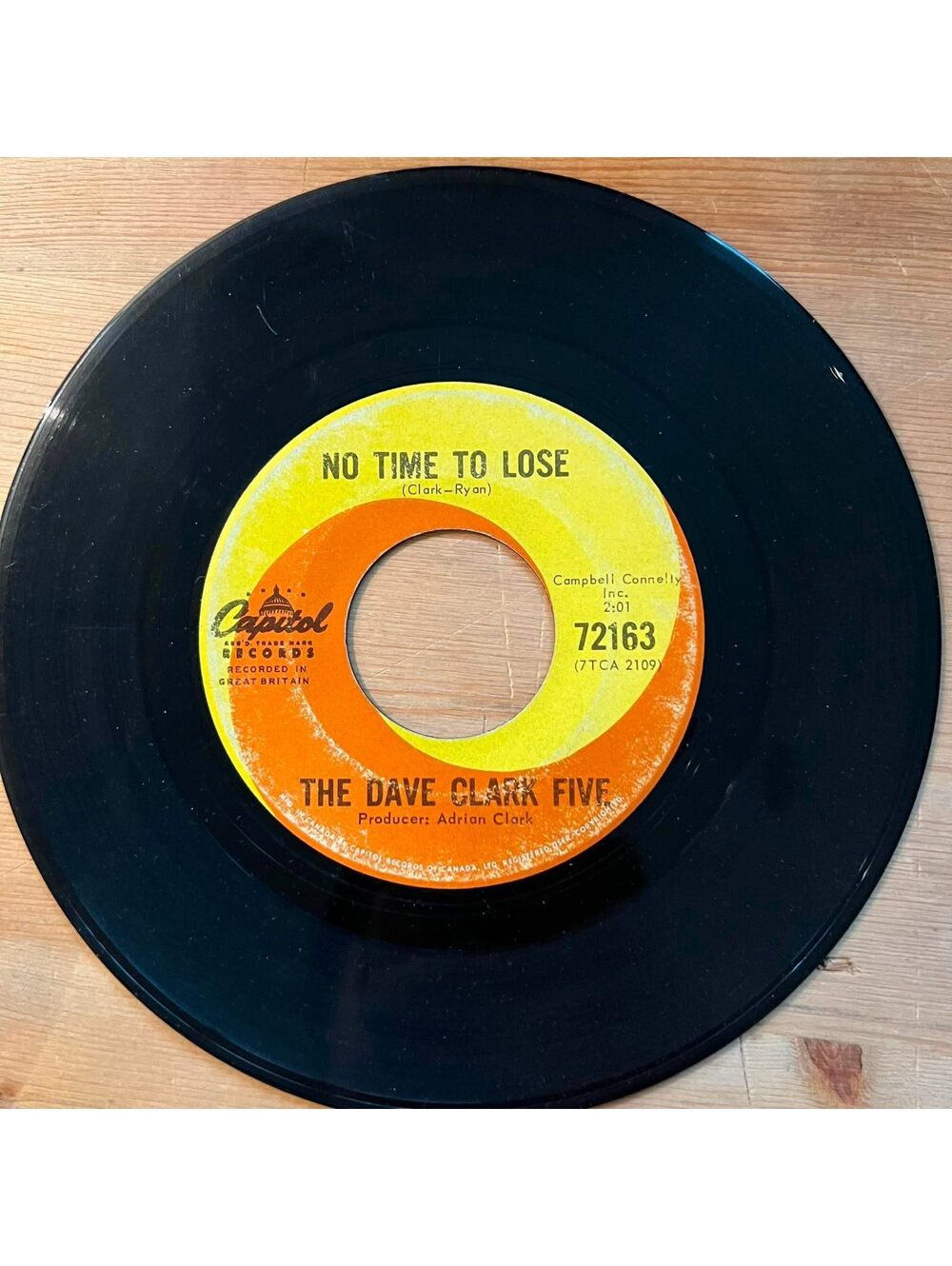 The Dave Clark Five -No Time to Lose/Can't you See that She's Mine 45rpm VG+ R11